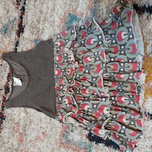 Vintage Matilda Jane Ruffle Top